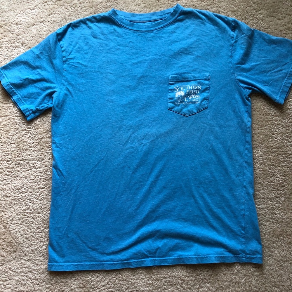 Southern Fried Cotton T-Shirt w/ Front Pocket